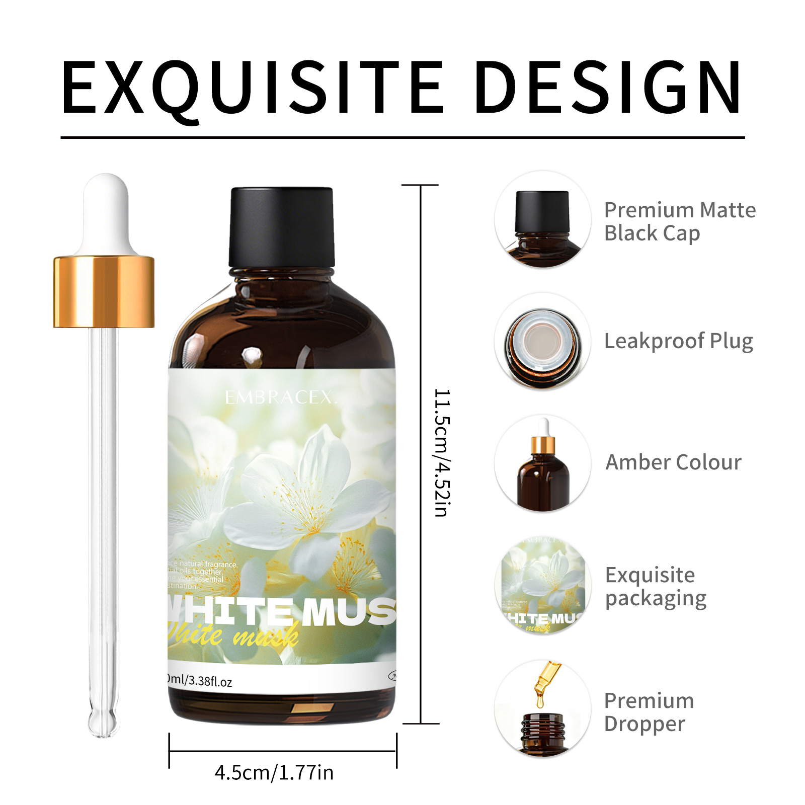 100ml ホワイトムスクフレグランスオイル ディフューザー - Candle Making Supplies Fragrance Oils のレビューと価格