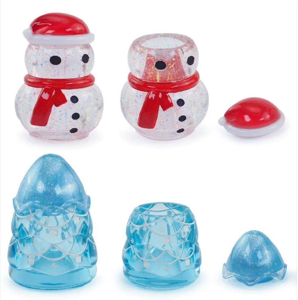 エポキシ樹脂のクリスマス収納ジャー,型,雪だるま,クリスマス - Candle Supplies Jars のレビューと価格