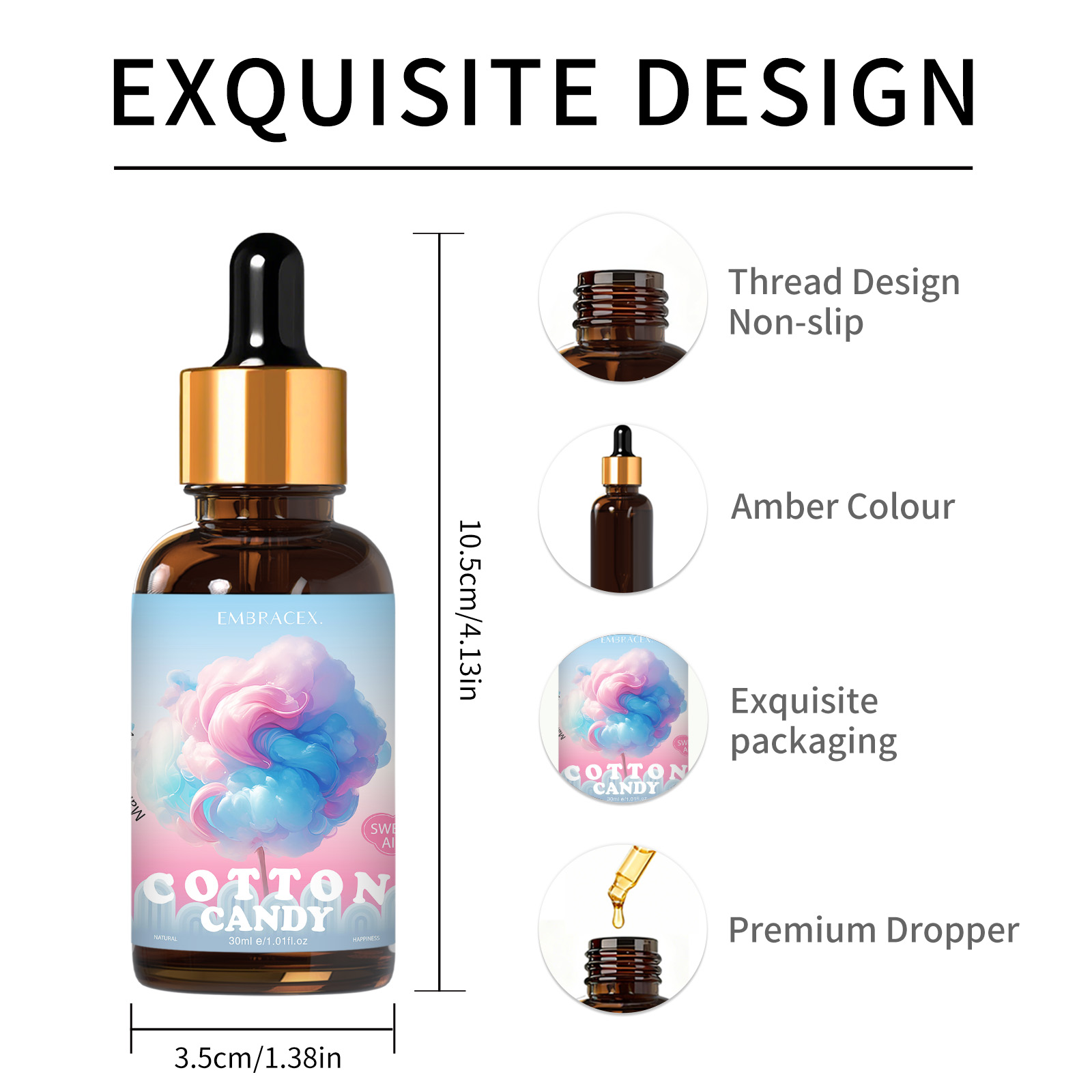 30ml コットンキャンディフレグランスオイル 車用品、DI - Candle Making Supplies Fragrance Oils のレビューと価格