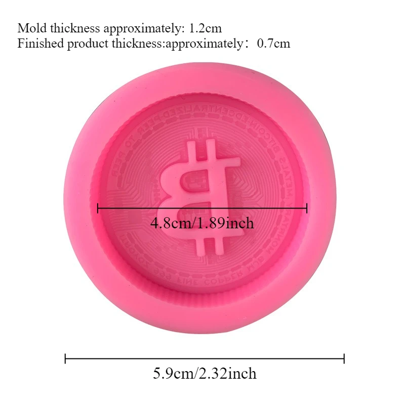 1/3個入り通貨ロゴソープシリコンケーキベーキングデコレーシ - Candle Making Supplies Online のレビューと価格