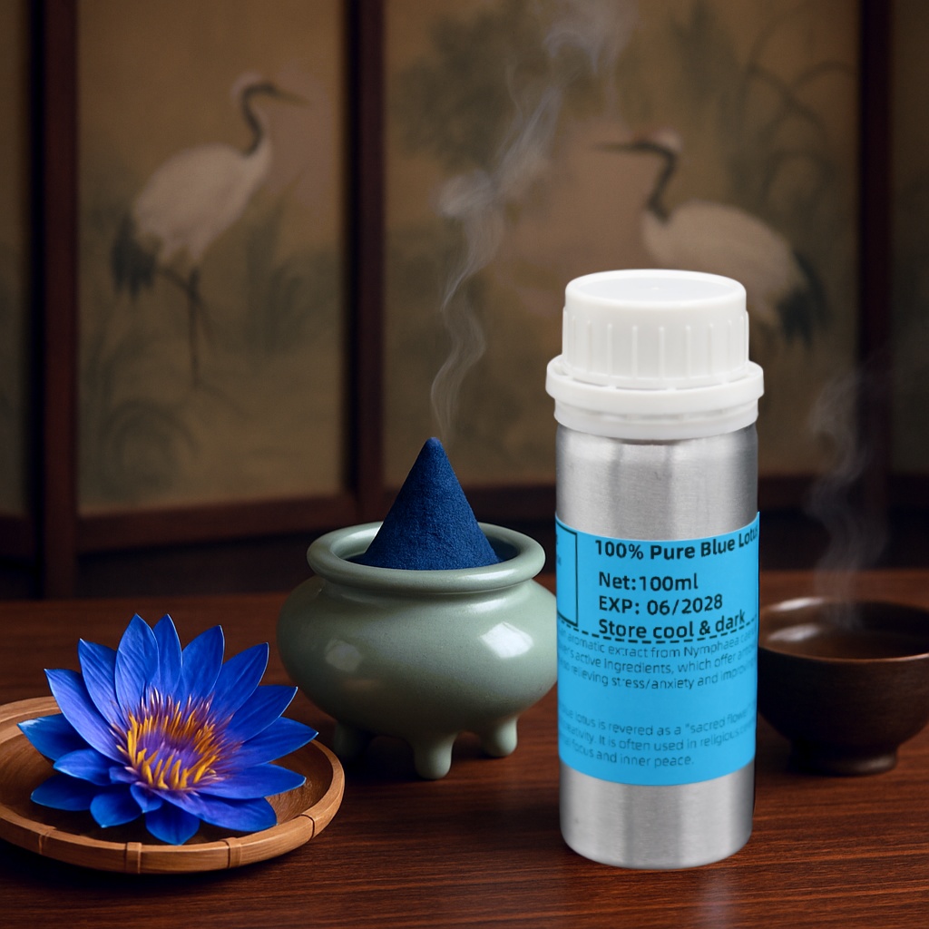 アロマセラピー 純粋な天然ブルーロータスフレグランスオイル  - Candle Making Supplies Fragrance Oils のレビューと価格