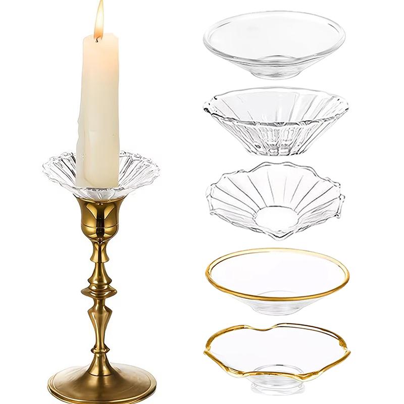 ホットセール 3個セット ガラス製キャンドルホルダー ワック - Candle Glass Supplies のレビューと価格