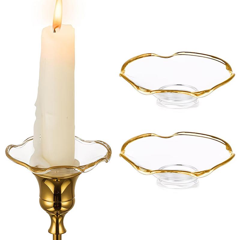 ホットセール 3個セット ガラス製キャンドルホルダー ワック - Candle Glass Supplies のレビューと価格