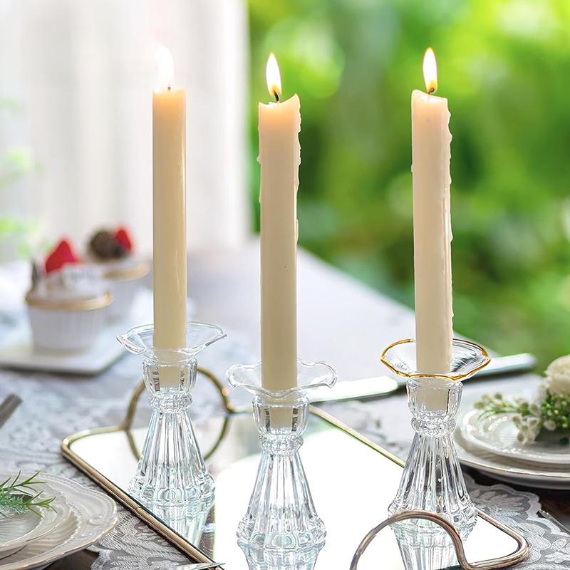 ホットセール 3個セット ガラス製キャンドルホルダー ワック - Candle Glass Supplies のレビューと価格