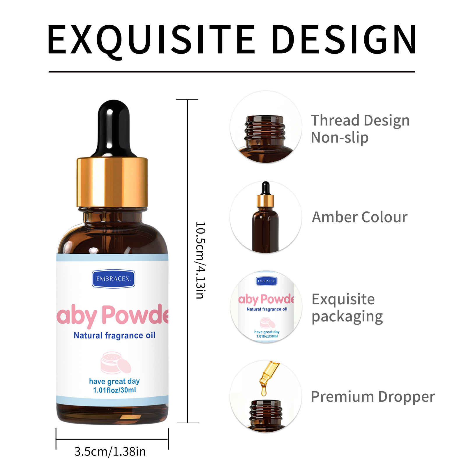 30ml ベビーパウダーフレグランスオイル ディフューザー用 - Candle Making Supplies Fragrance Oils のレビューと価格