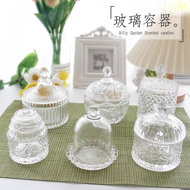 家のためのフランスのガラスのキャンドル,家のための芸術的なキ - Candle Glass Supplies のレビューと価格