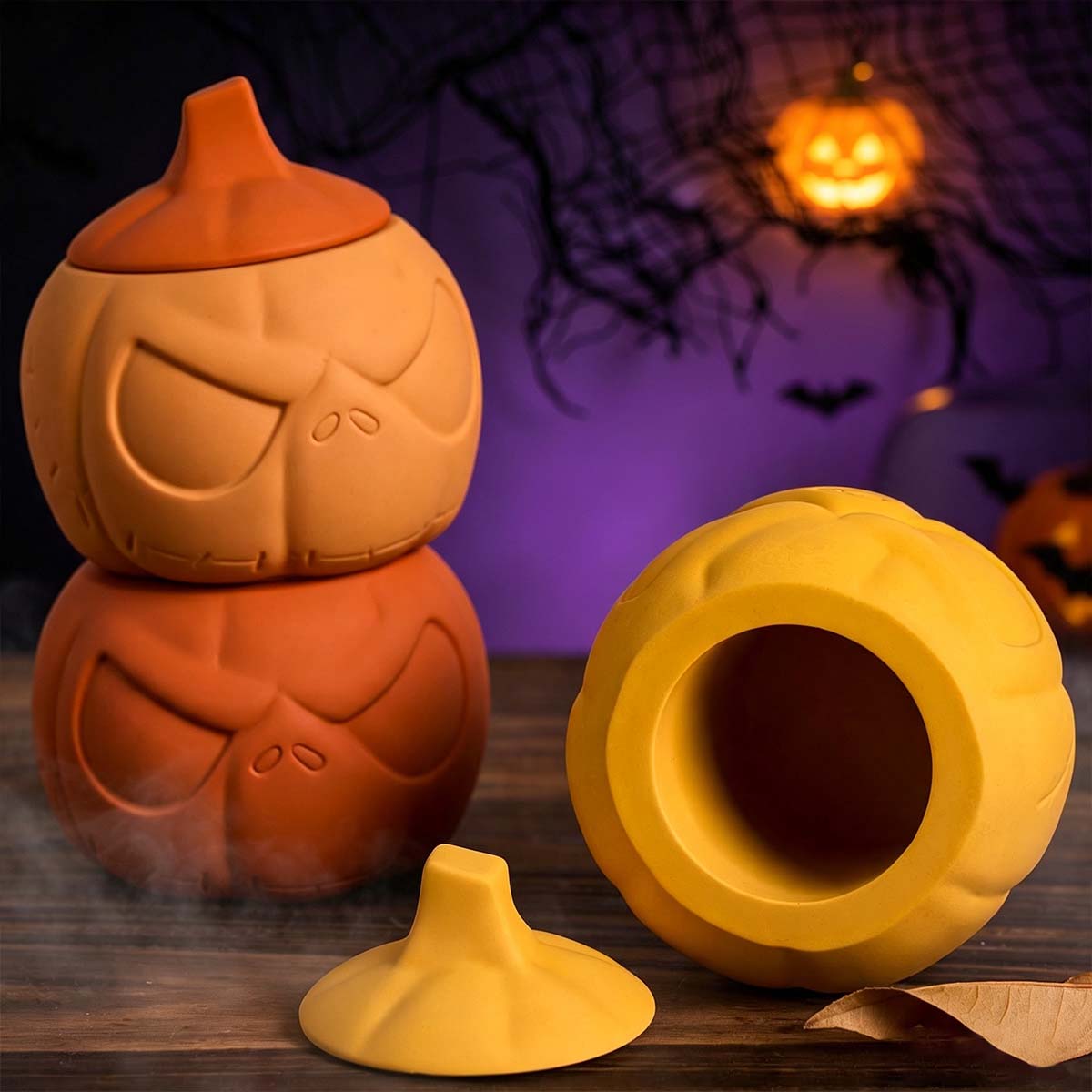 ゴーストフェイスキャンドルジャー用シリコンモールド DIY花 - Candle Supplies Jars のレビューと価格