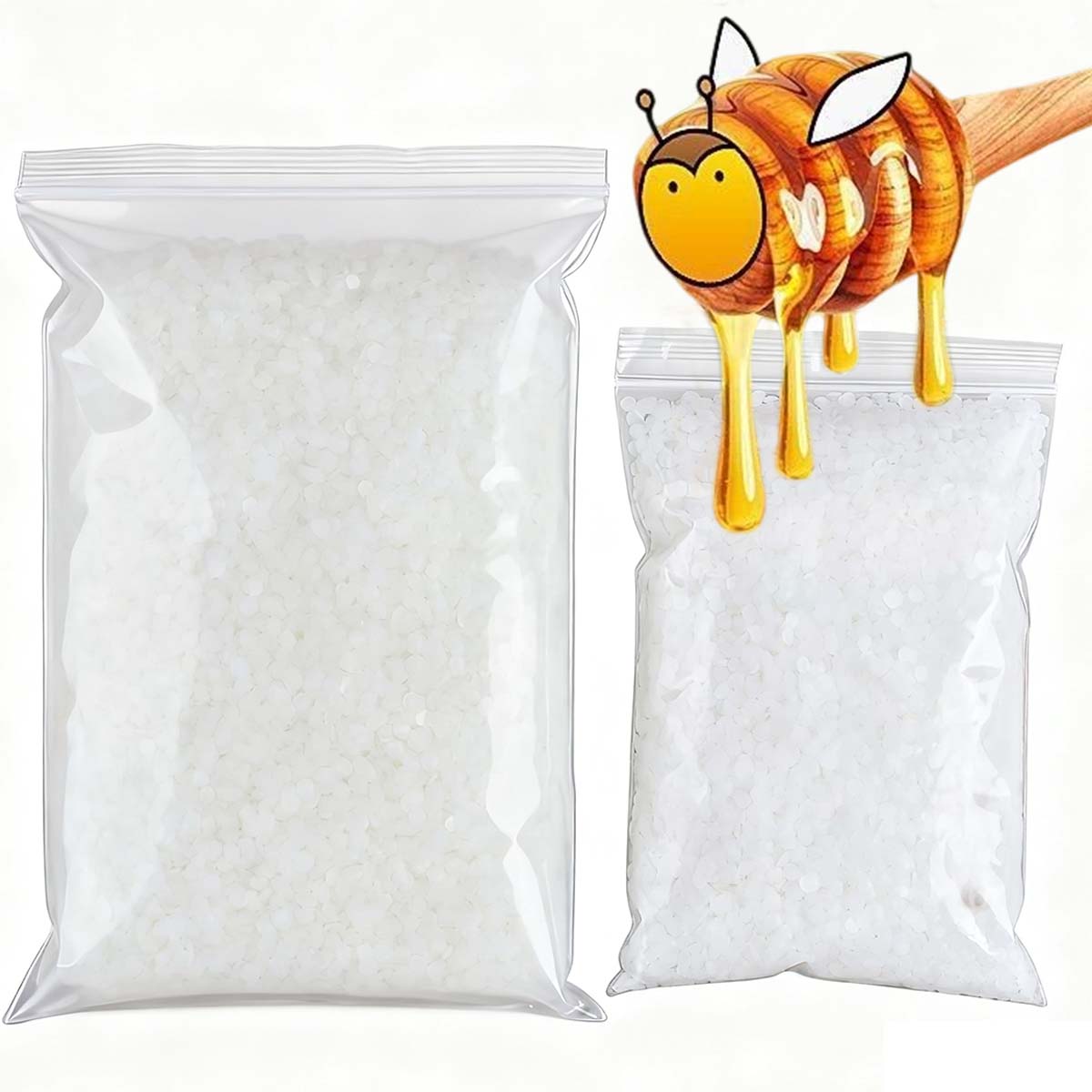 200g-1000g 白蜜蝋 純天然粒状 香り付きキャンドル - Candle Making Supplies Online のレビューと価格