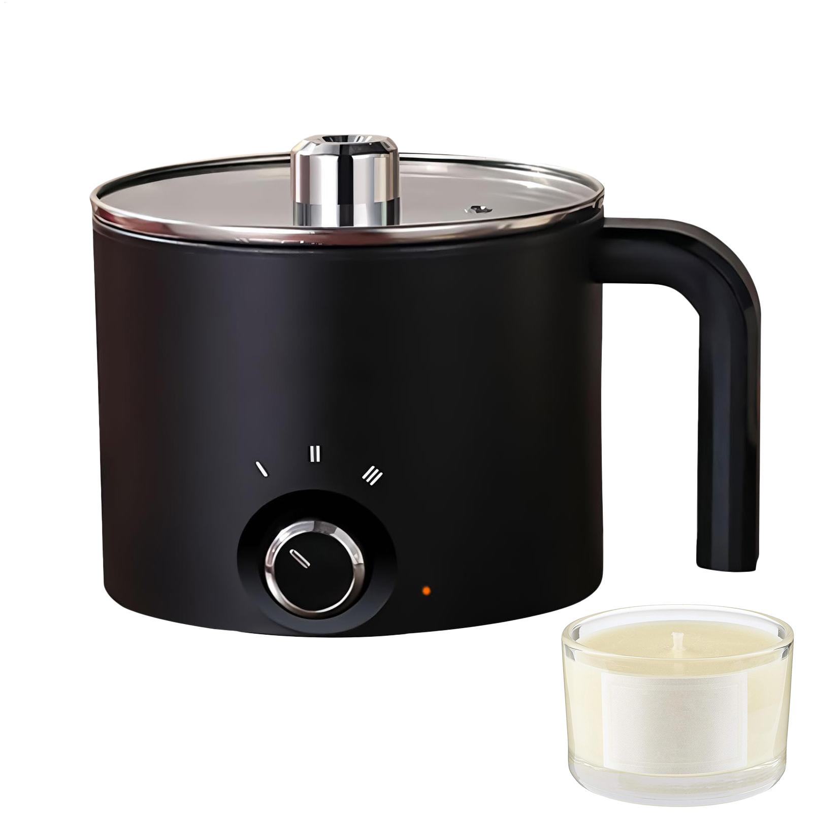 キャンドルワックス溶解ポット 1.5L 大型ステンレス製電気 - Candle Supplies Storage のレビューと価格