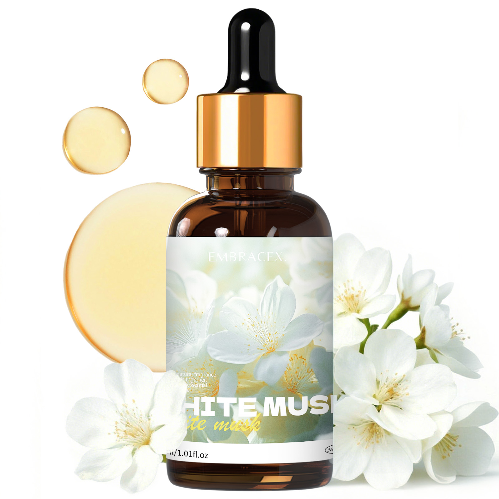 30ml ホワイトムスクフレグランスオイル 車用アクセサリー - Candle Making Supplies Fragrance Oils のレビューと価格