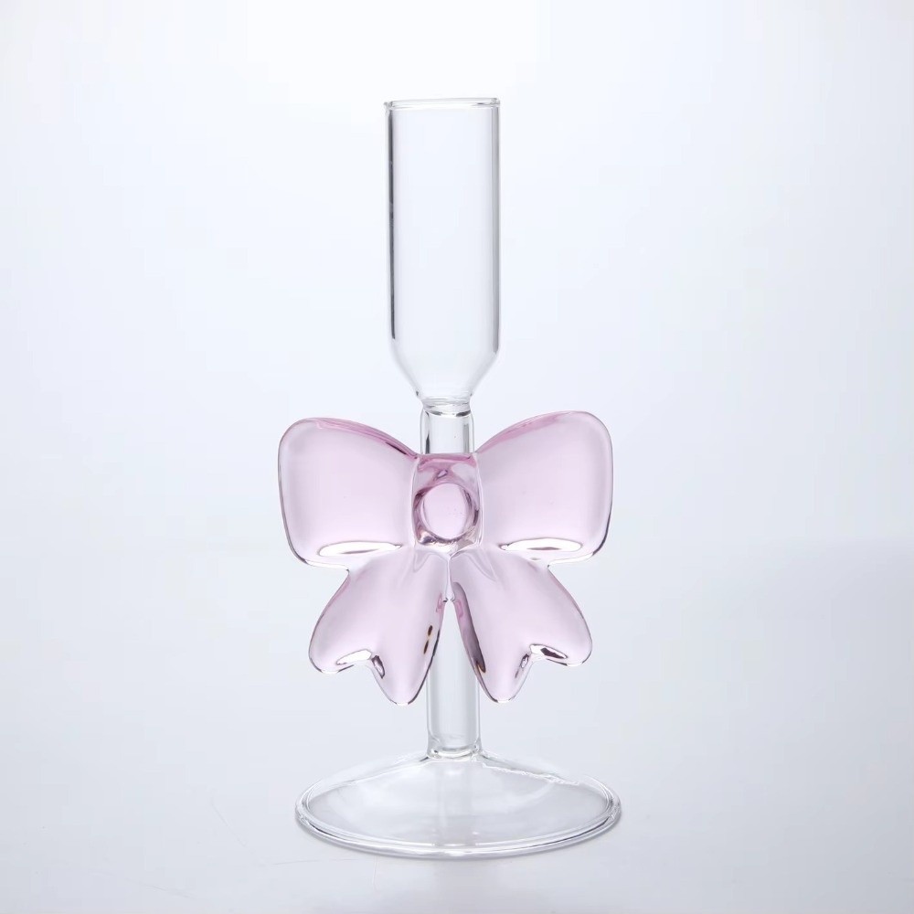 クリアボウキャンドルホルダー背の高いガラス製パーティー用品キ - Candle Glass Supplies のレビューと価格